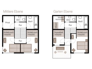 Casa per le vacanze Fügen Pianta del piano 40