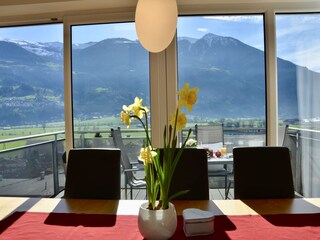 Vakantiehuis Fügen Woonkamer 16