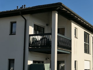 Außenansicht Haus / Balkon