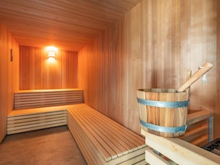 Finnische Sauna im Souterrain