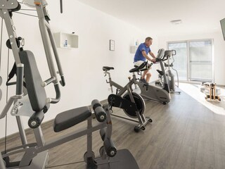 Fitnessraum im Souterrain
