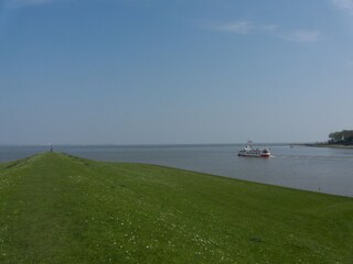 Etta von Dangast auf der Fahrt nach Wilhelmshaven