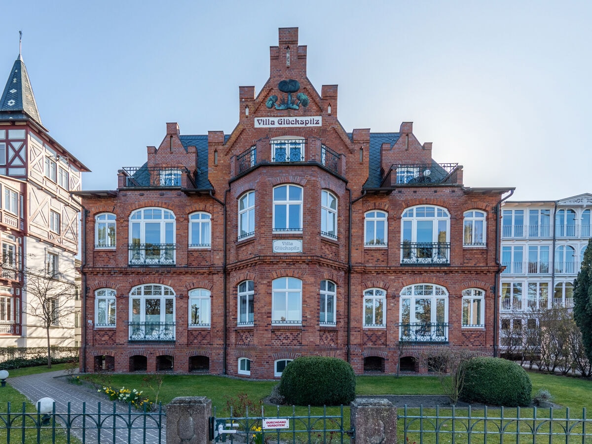 Ferienwohnung Sorrent, Villa Glückspilz, Binz, Firma  Appartement-Vermittlung Ott - Frau Edda Sandmann