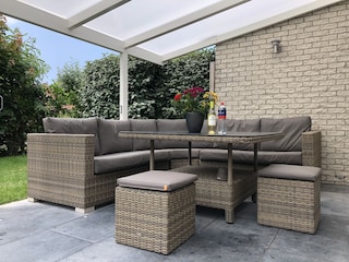 Überdachte Terrasse