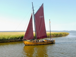 zeesboot auf dem Bodden