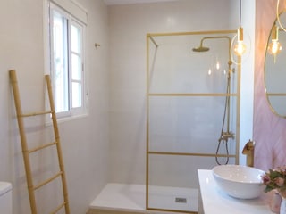 ... Dusche, Waschbecken, Wc