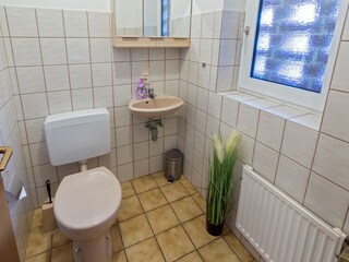 Gäste WC im Erdgeschoss
