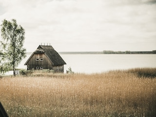 Bootsschuppen am Bodden