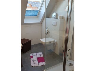 neu renoviertes Duschbad