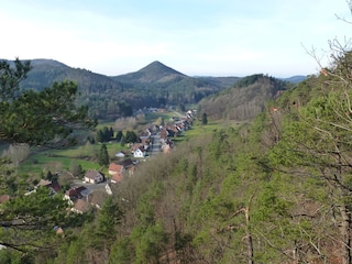 Obersteinbach vom Felsen aus