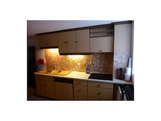 Küche Kochplatte und Wasserbecken