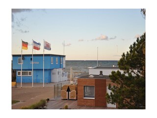 Strandzugang direkt vorm Haus