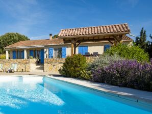 Luxury villa with pool in Malviès - Brugairolles - image1