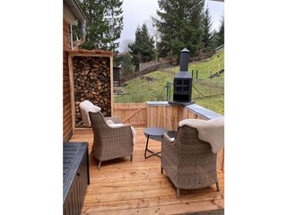 Außenbereich - Grillecke