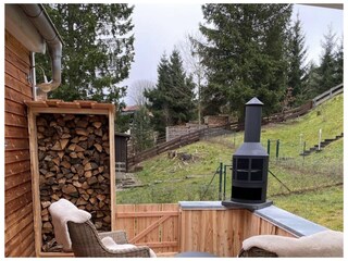 Außenbereich - Grillecke