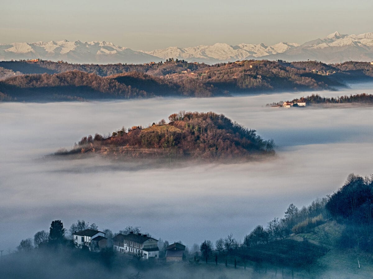 Landschaft vom Schloss