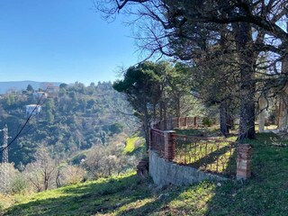 Blick aut die Bergen