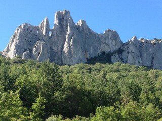 Dentelles de Montmirail unweit des Hauses