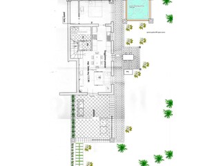 Villa Castagneto Carducci Grondplan 16