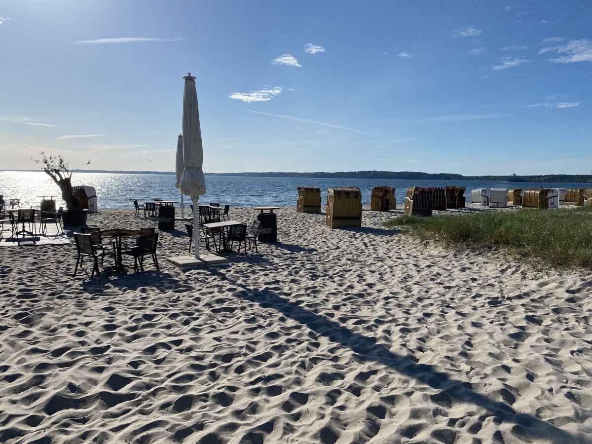 Strand in Eckernfoerde ca 12 km entfernt