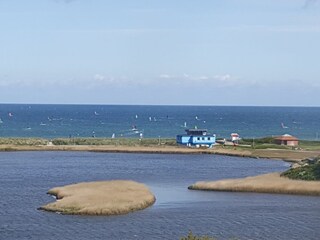 Blick vom Balkon