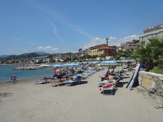 Strandabschnitt Santo Stefano al Mare