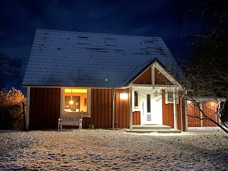 Winterliche Außenansicht