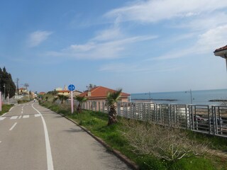 Wander- und Radweg entlang der Küstenstrasse