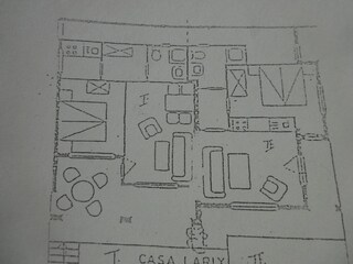 Appartamento per vacanze Cipressa Pianta del piano 41