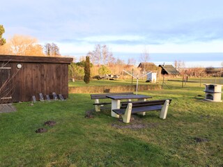 Boddengrundstück mit Grillplatz gemeinsame Nutzung
