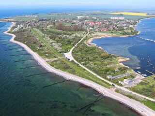 Dranske malerisch zwischen Ostsee und Bodden