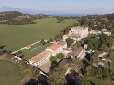 Ferienwohnung Luxusappartement mit Pool in historischer Umgebung IL BORGO DI DRUGOLO (App.4 )