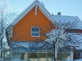 Das Ferienhaus im Winter