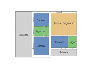 Type de propriété : Ferme Bolsena Plan d'étage 23