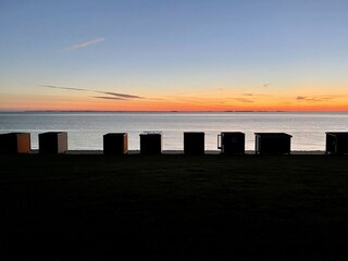 Abendstimmung am Badedeich