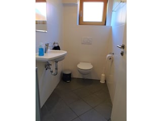 Badezimmer 2 mit Dusche und Toilette im EG