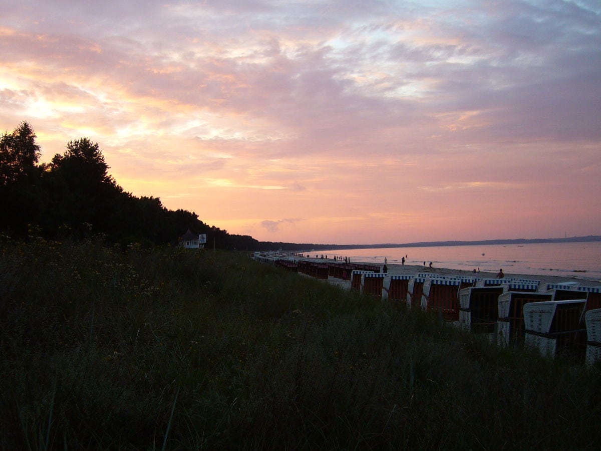 Sonnenuntergang am Strand