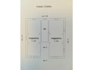 Casa per le vacanze Castellina Marittima Pianta del piano 42