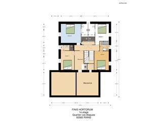 Finis Hortorum, first floor
