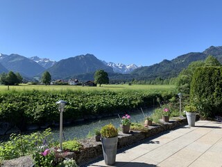 Ein Blick von vielen von der Terrasse aus