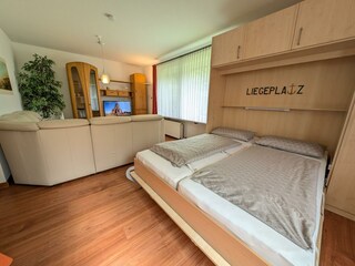 Schlafen im Wohnzimmer