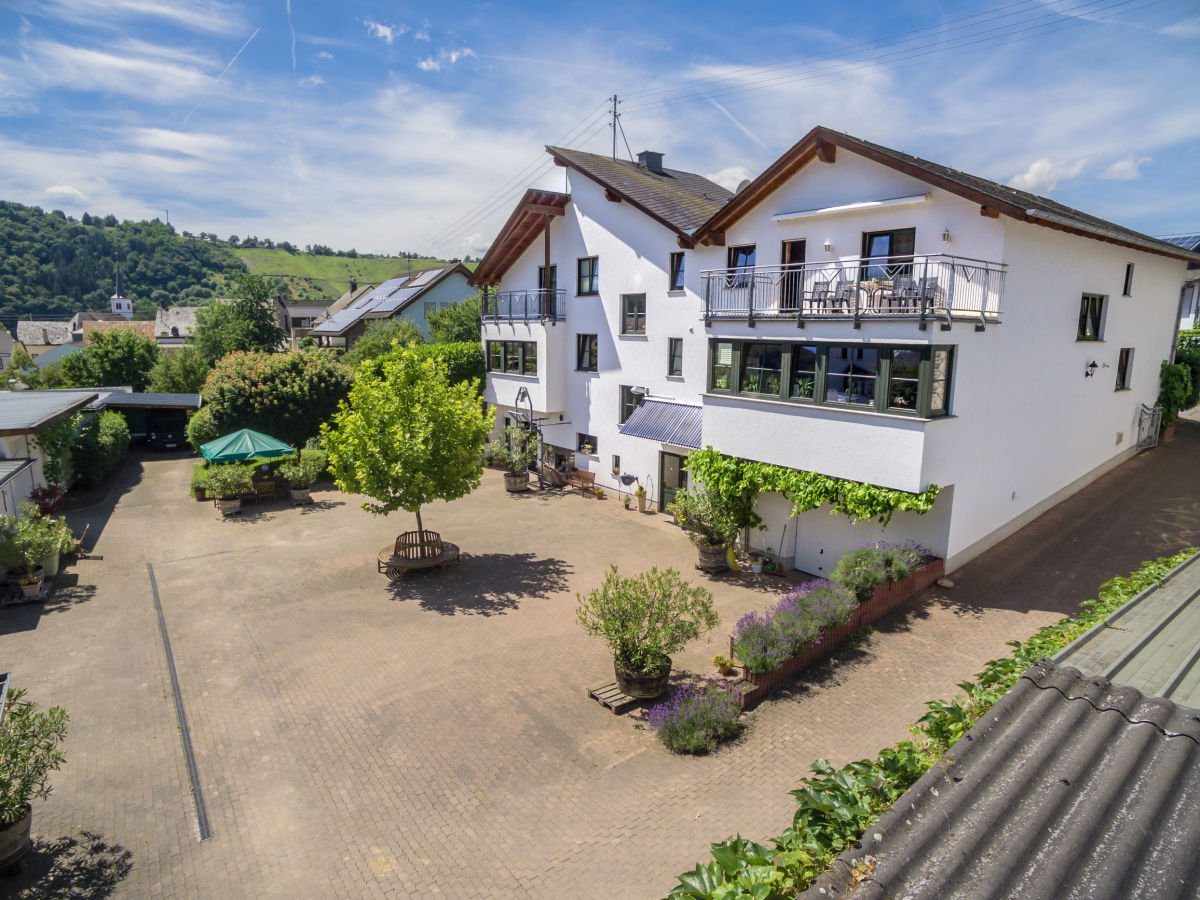 Terrasse der Fewo mit Panoramablick