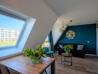 Wohnzimmer mit Meerblick
