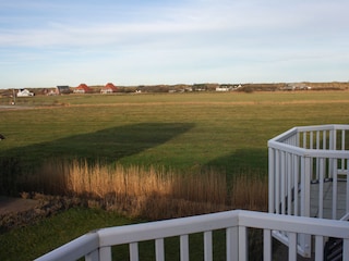 Blick vom Balkon