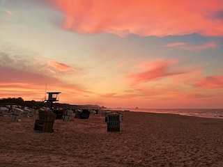 Abendstimmung am Strand