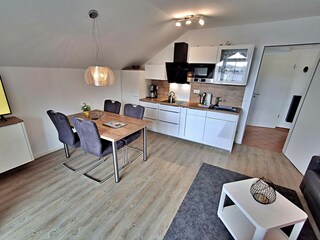 Essbereich und Küchenzeile