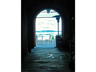 Alassio Gasse zum Meer