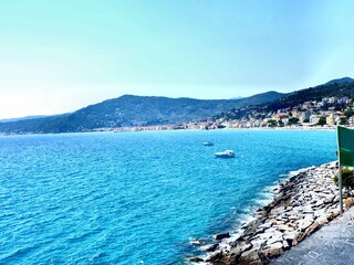 Riviera Ligure im Sommer