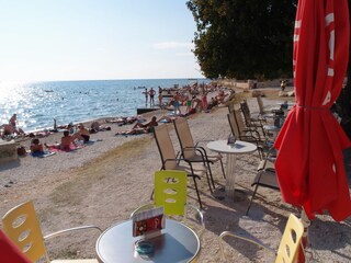 kinderfreundlicher Strand, kristallklares Meer