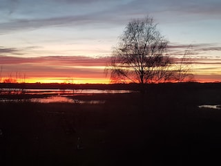 Sonnenuntergang über dem Binnensee